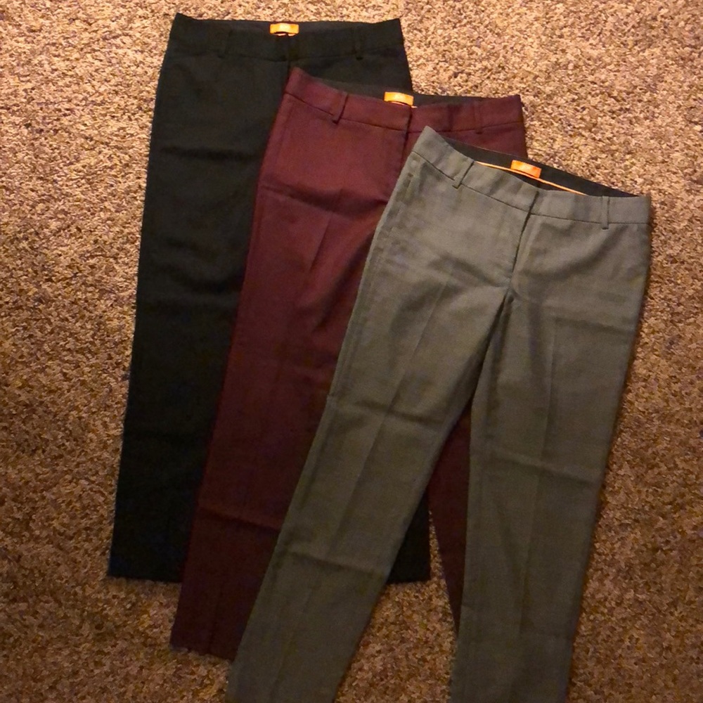 (3 pair!) Joe Fresh Ankle Slacks